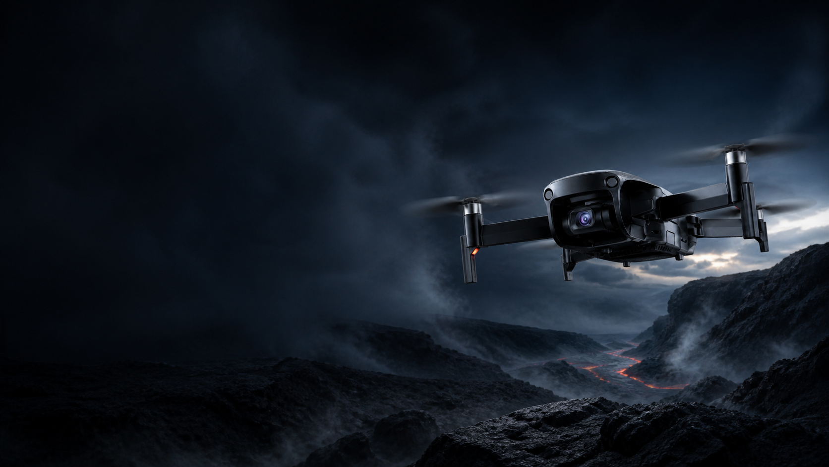 EXO drone product launch artwork