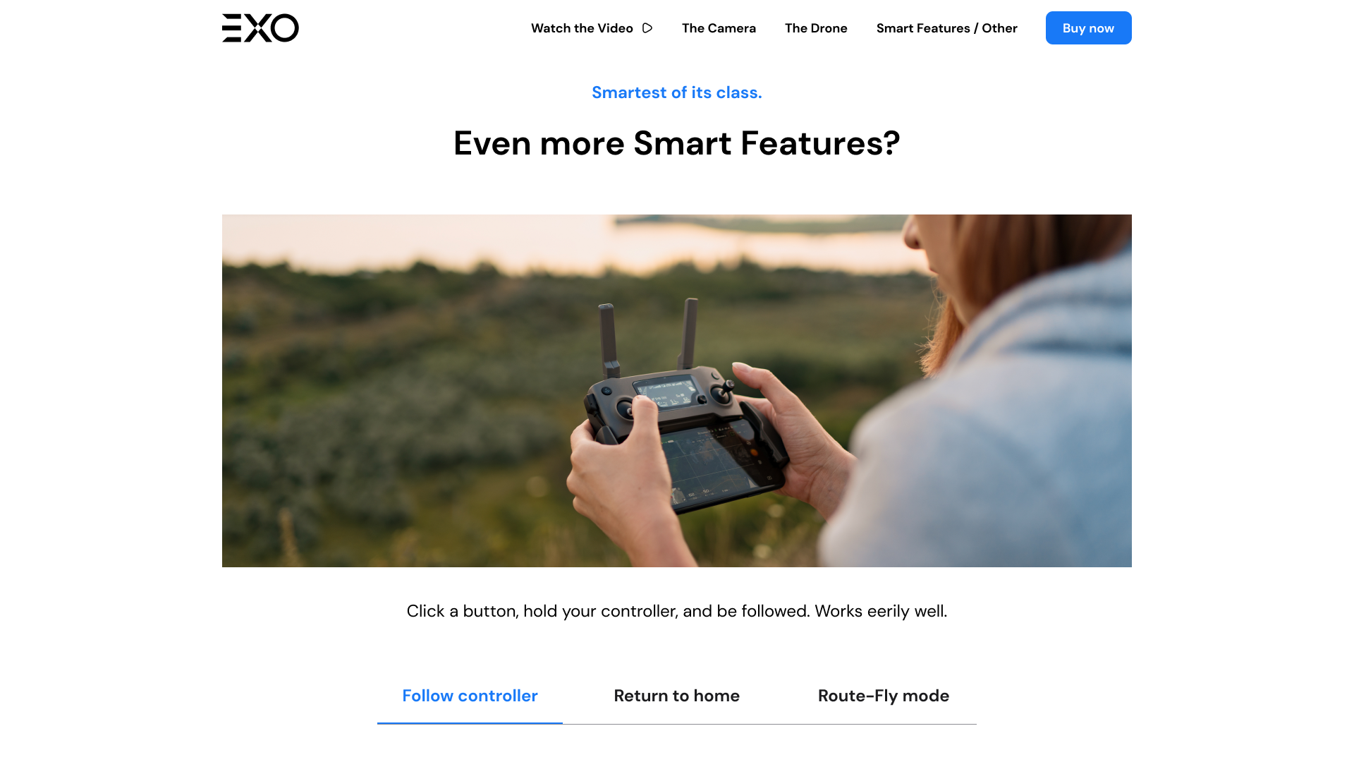 EXO smart-flight Figma frame